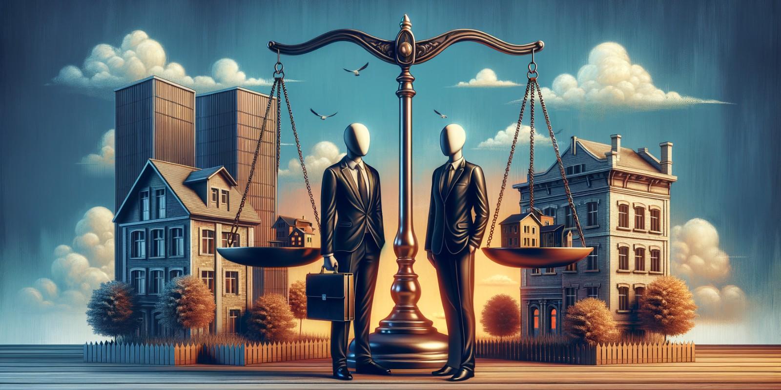 División justa del patrimonio inmobiliario en divorcios